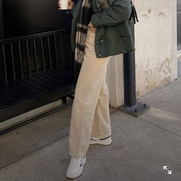 Glassons Denim - Cream Ankle Length Denim